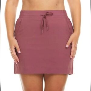 NWOT Pacific Trail Winter Rose Pink Skort Women's Medium Stretch Skirt